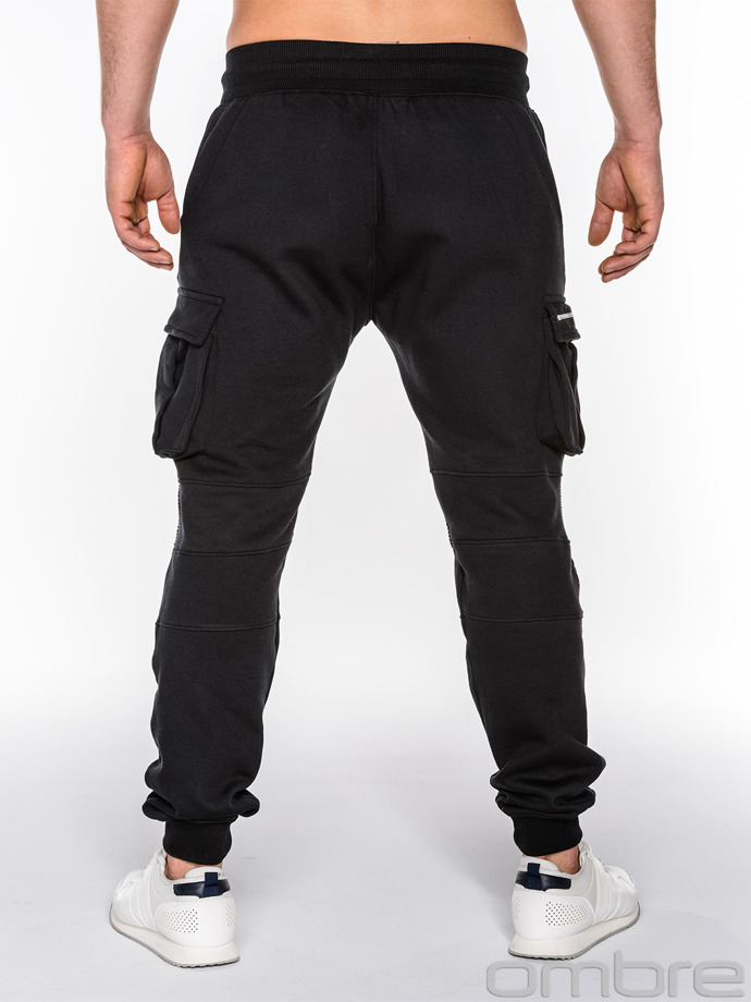 Men's sweatpants P462 - black
