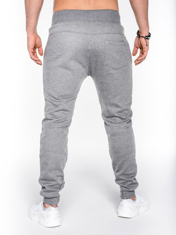Men's sweatpants P469 - grey