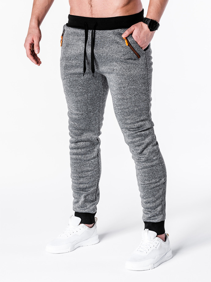 Men's sweatpants P661 - grey