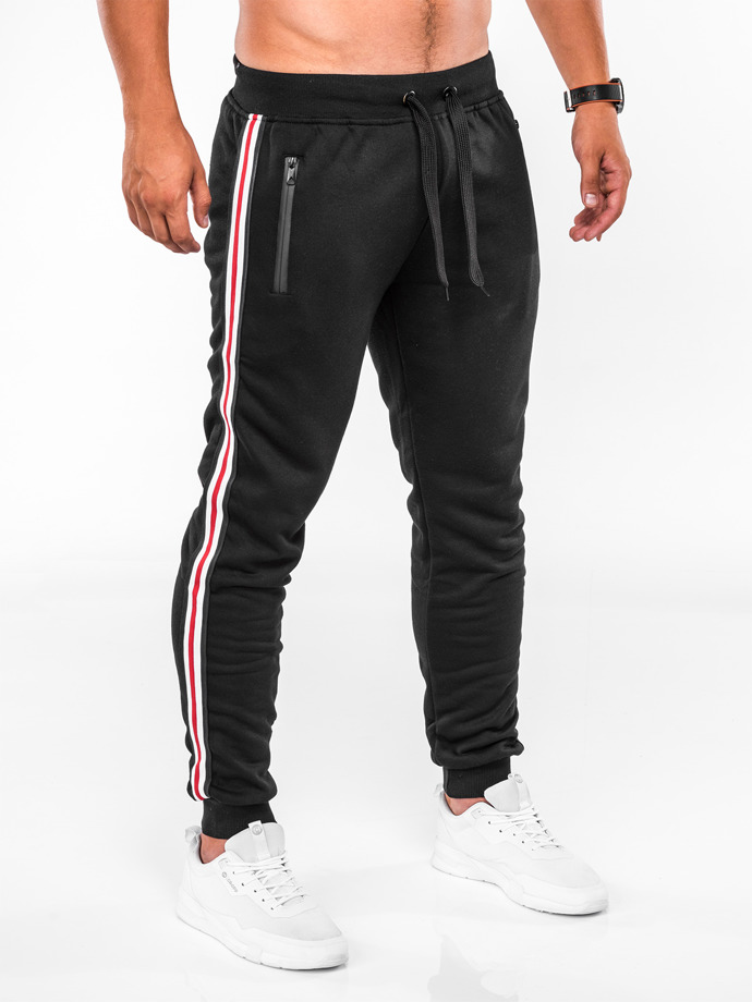 Men's sweatpants P718 - black | MODONE wholesale - Clothing For Men