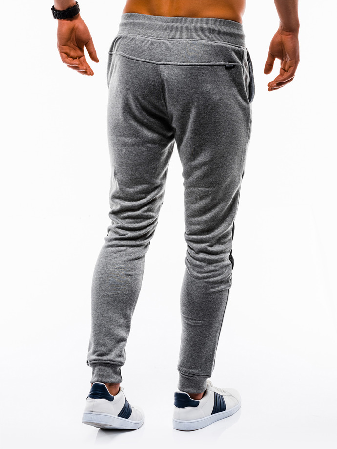 Men's sweatpants P738 - dark grey | MODONE wholesale - Clothing For Men
