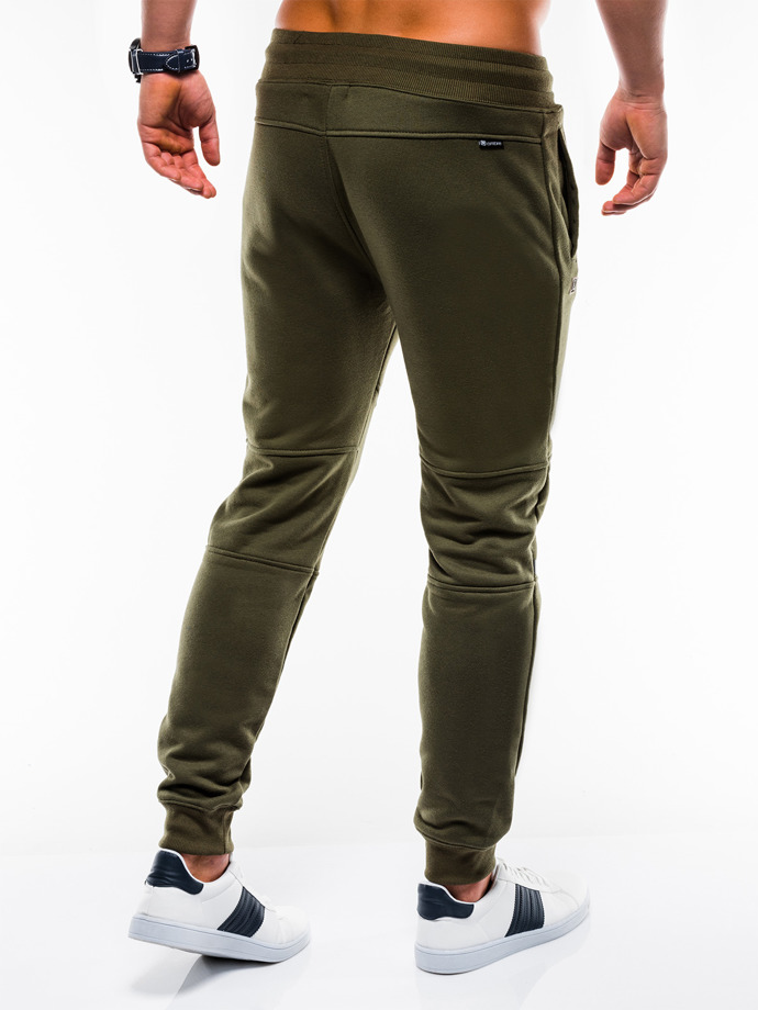 Men's sweatpants P743 - olive | MODONE wholesale - Clothing For Men