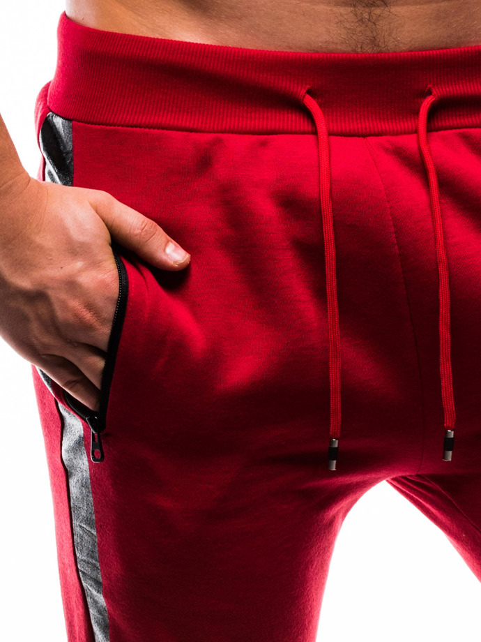 Men's sweatpants P803 - red | MODONE wholesale - Clothing For Men