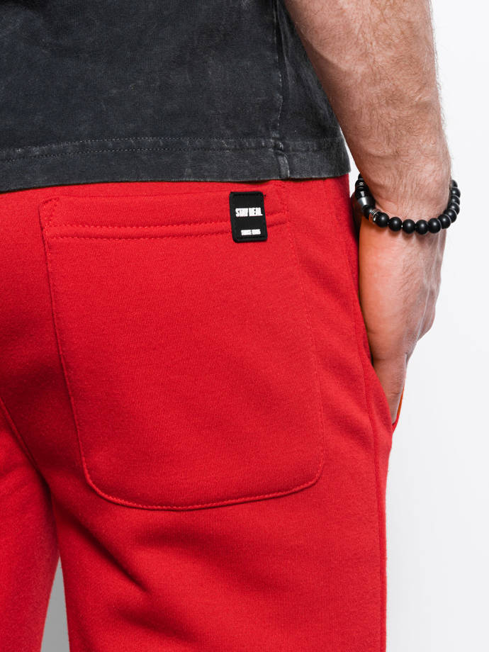 Men's sweatpants P866 - red | MODONE wholesale - Clothing For Men