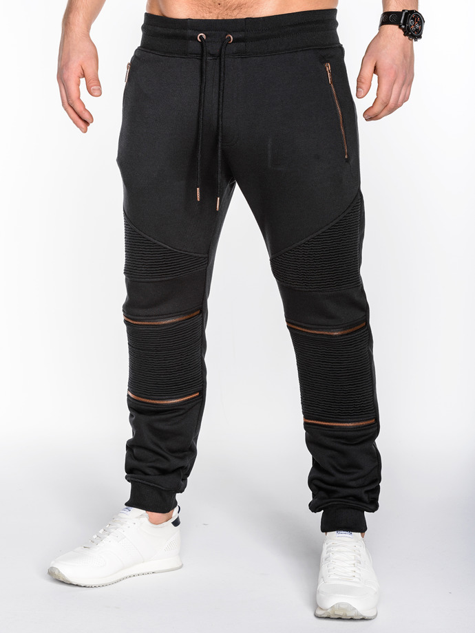 Men's sweatpants - black P463