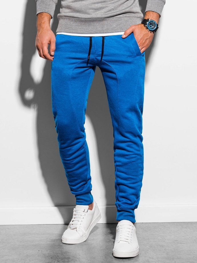 Men's sweatpants - blue P867