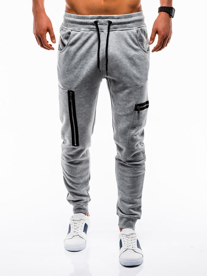 Men's sweatpants - grey P733