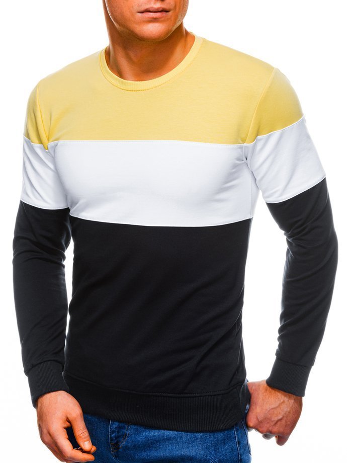 Men's sweatshirt B1042 - yellow