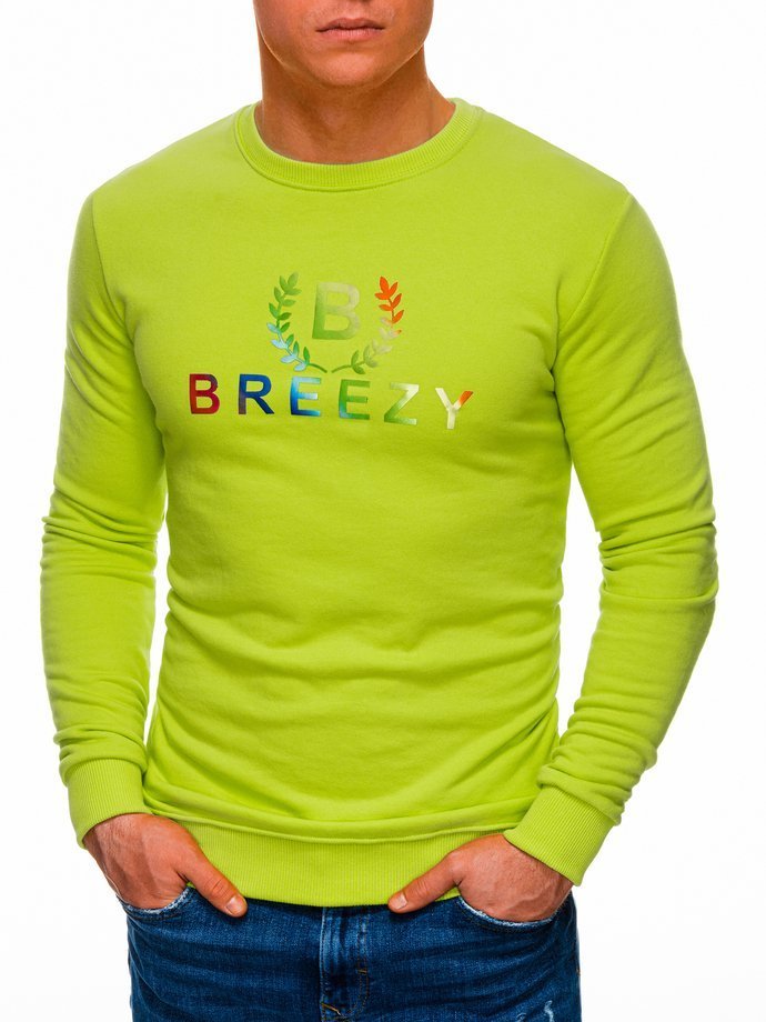 Men's sweatshirt B1301 - lime