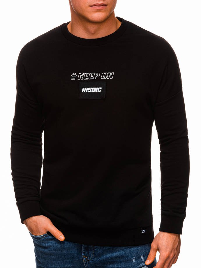 Men's sweatshirt B1314 - black