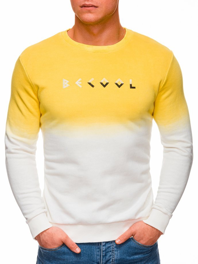 Men's sweatshirt B1333 - yellow