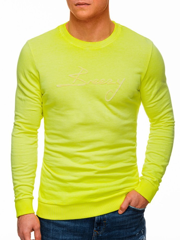 Men's sweatshirt B1341 - yellow
