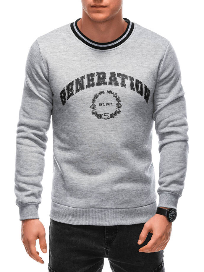 Men's sweatshirt B1622 - grey