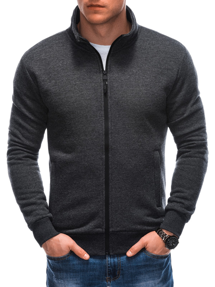Men's sweatshirt B1628 - dark grey