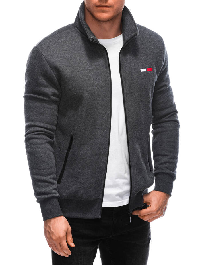 Men's sweatshirt B1631 - dark grey