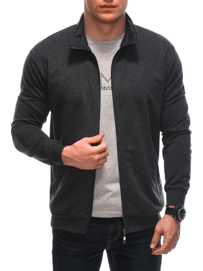 Men's sweatshirt B1637 - dark grey