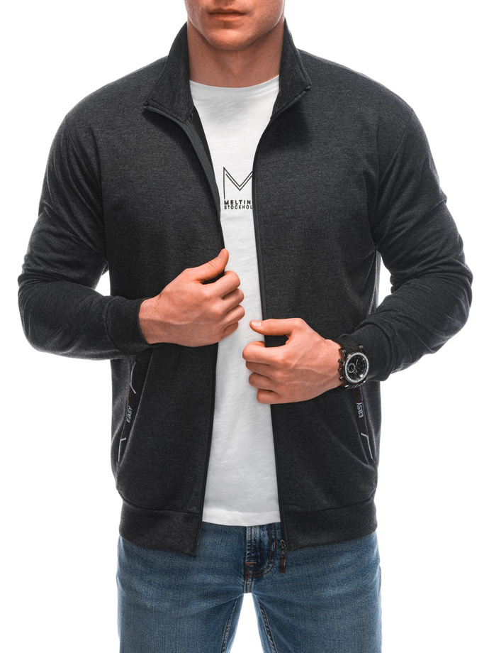 Men's sweatshirt B1638 - dark grey