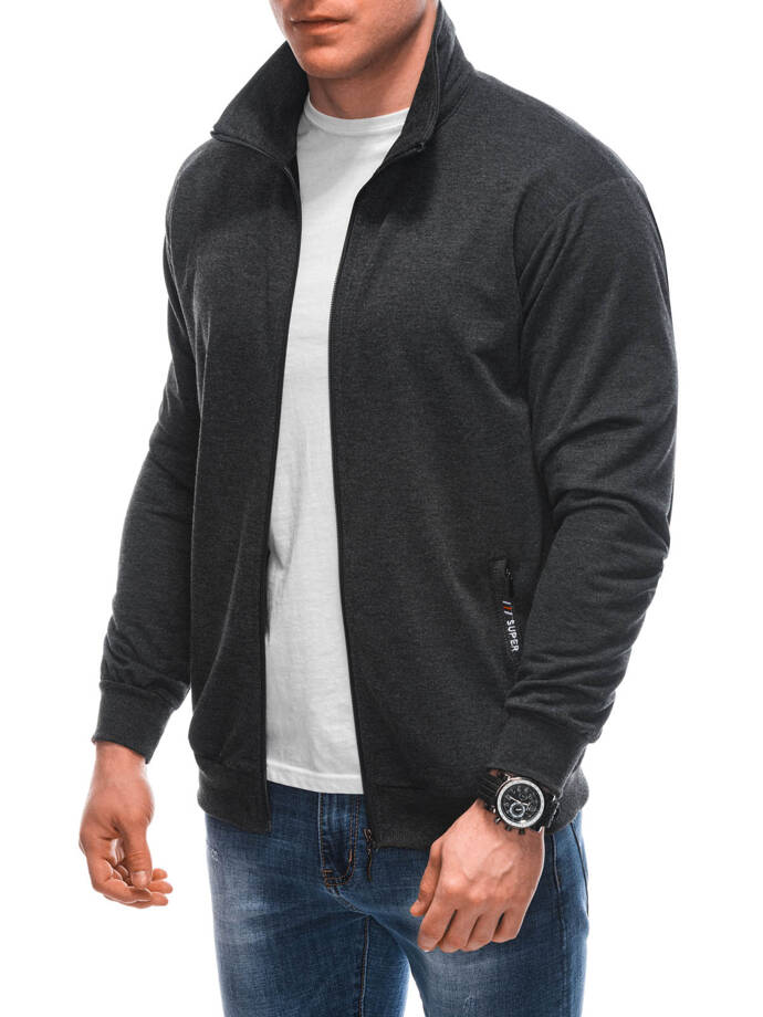 Men's sweatshirt B1639 - dark grey