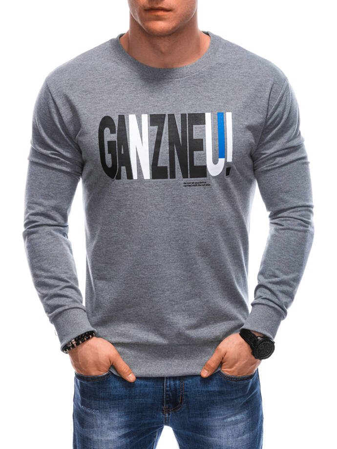 Men's sweatshirt B1652 - grey
