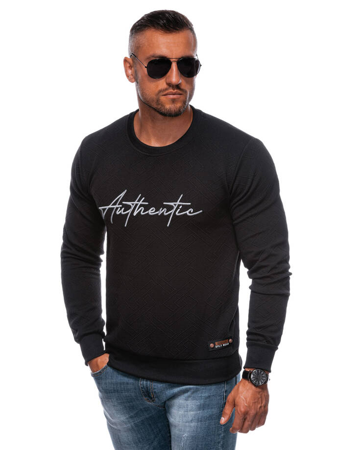 Men's sweatshirt B1669 - black