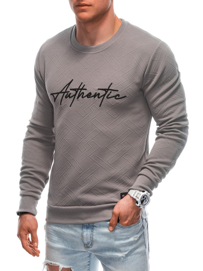 Men's sweatshirt B1669 - brown