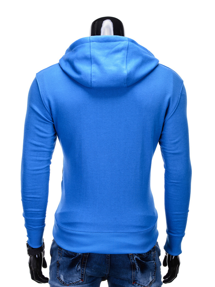Men's sweatshirt B377 - blue