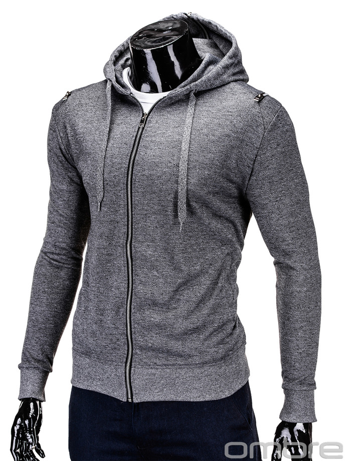Men's sweatshirt B547 - dark grey