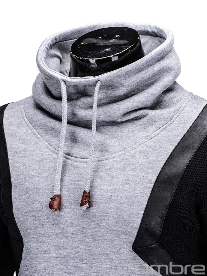 Men's sweatshirt B593 - grey