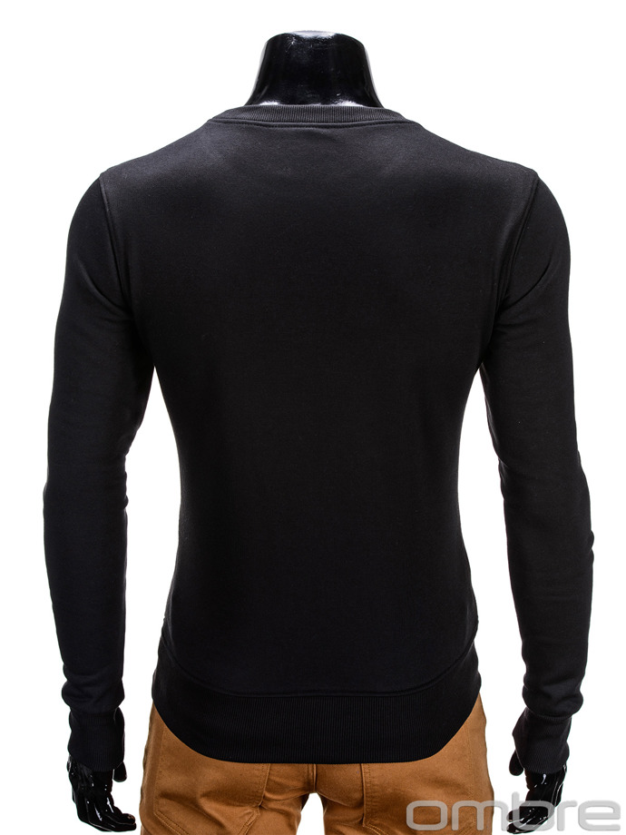 Men's sweatshirt B597 - black