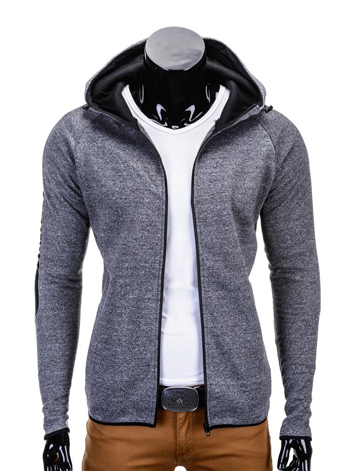 Men's sweatshirt B627 - grey