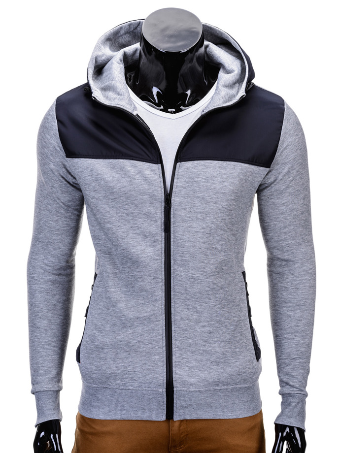 Men's sweatshirt B628 - grey