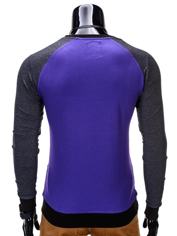 Men's sweatshirt B659 - violet