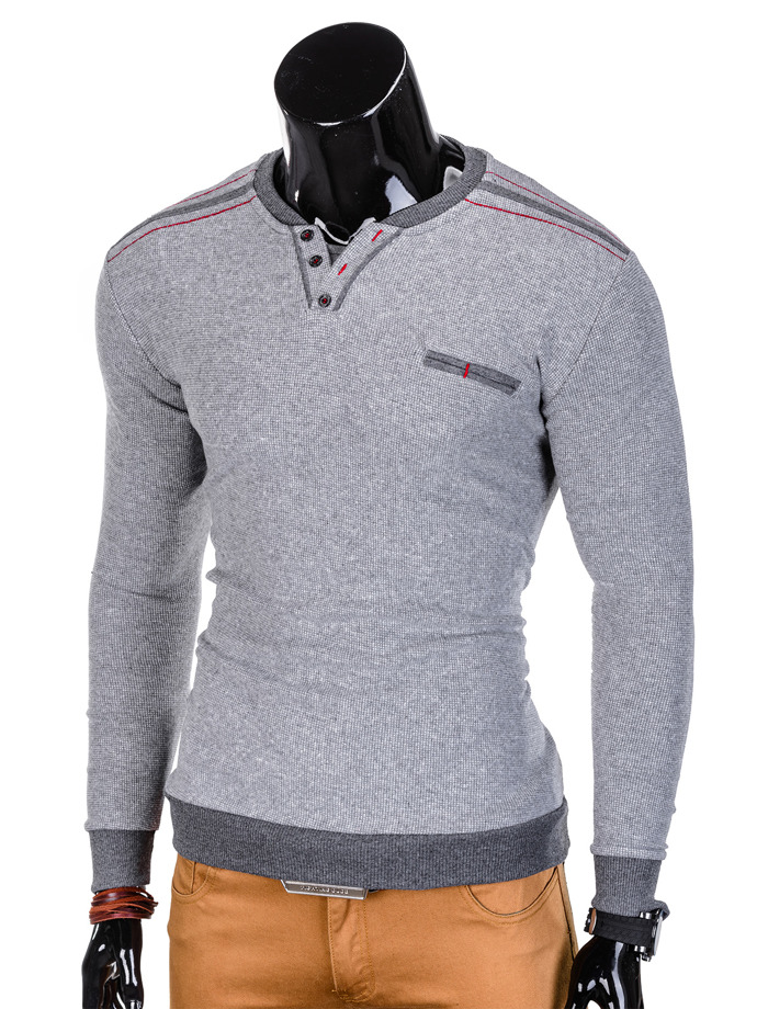 Men's sweatshirt B731 - grey