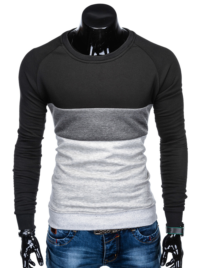 Men's sweatshirt B896 - black