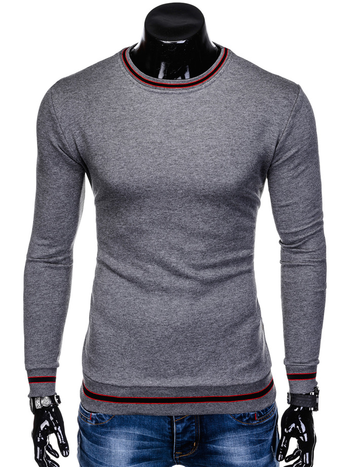 Men's sweatshirt B910 - dark grey