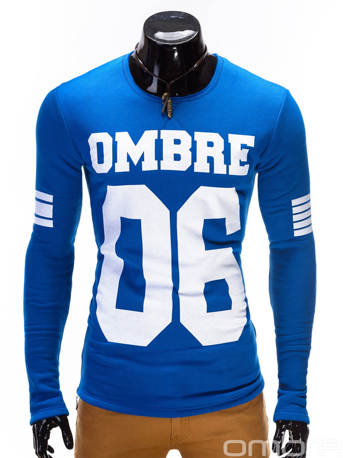 Men's sweatshirt - blue B334