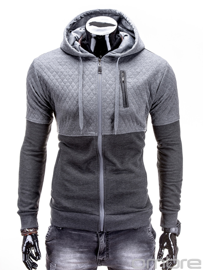 Men's sweatshirt - dark grey B449