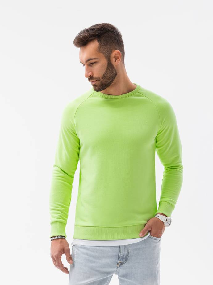 Men's sweatshirt - green B1217