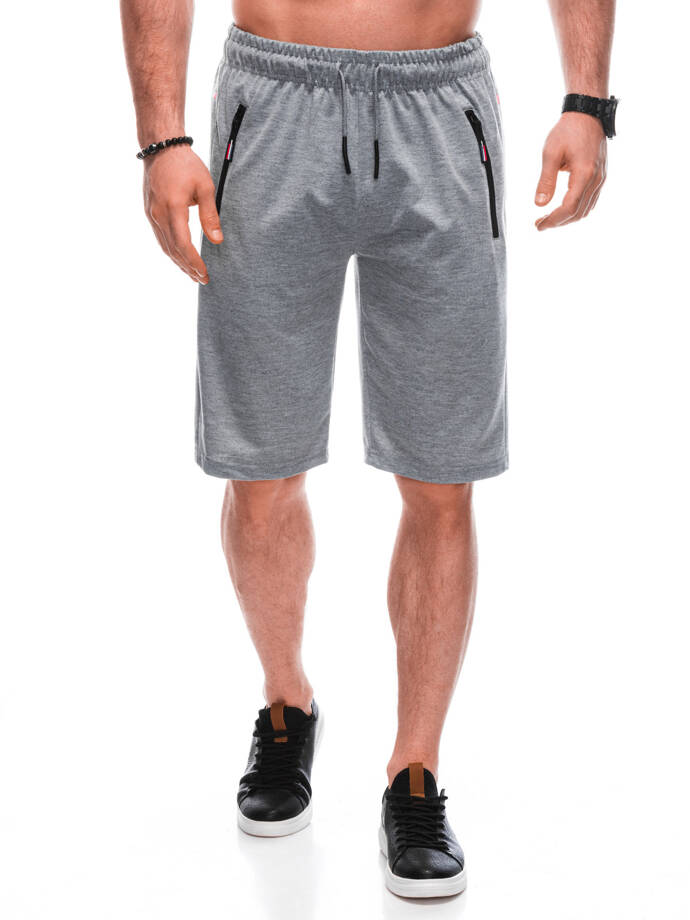 Men's sweatshorts W481 - grey