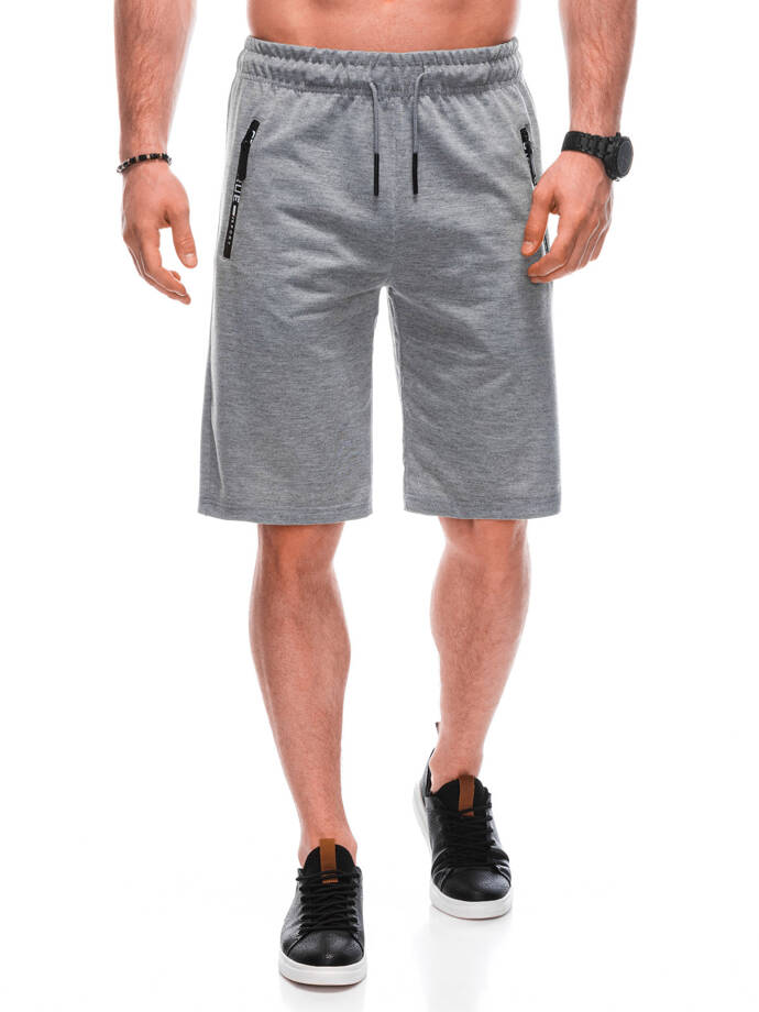 Men's sweatshorts W487 - grey