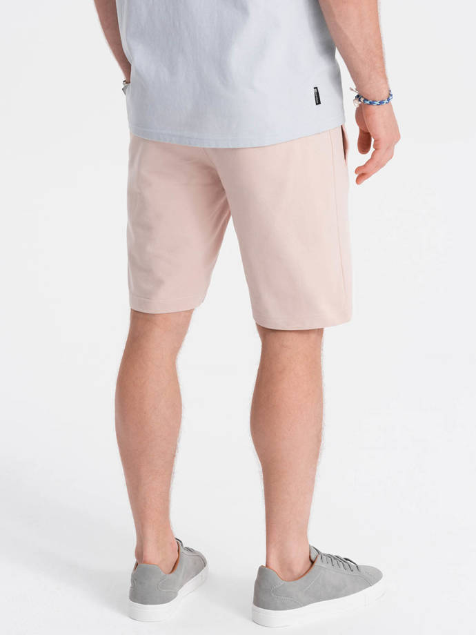 Mens pink sweat on sale shorts