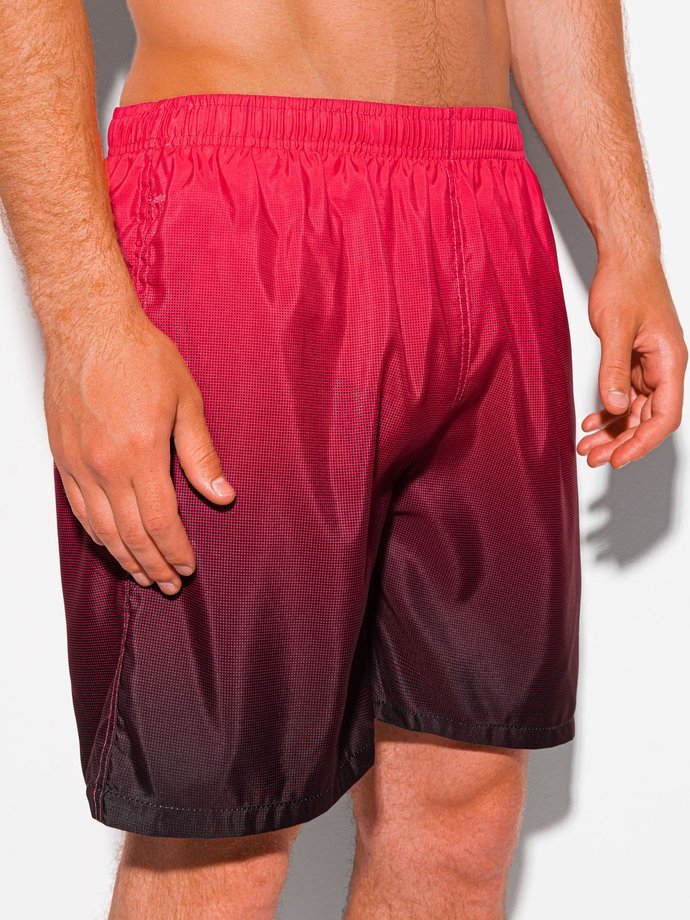 Men's swimming shorts W345 - red