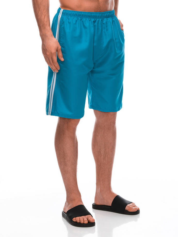 Men's swimming shorts W461 - light blue | MODONE wholesale - Clothing ...