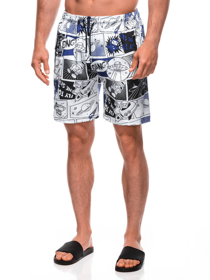 Men's swimming shorts W512 - blue