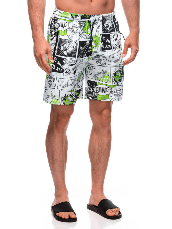 Men's swimming shorts W512 - green