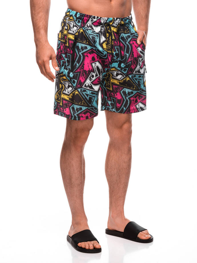 Men's swimming shorts W515 - pink