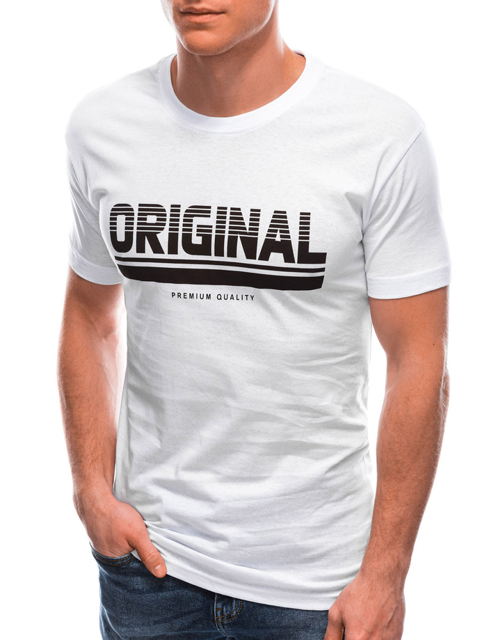 Men's t-shirt S1764 - white