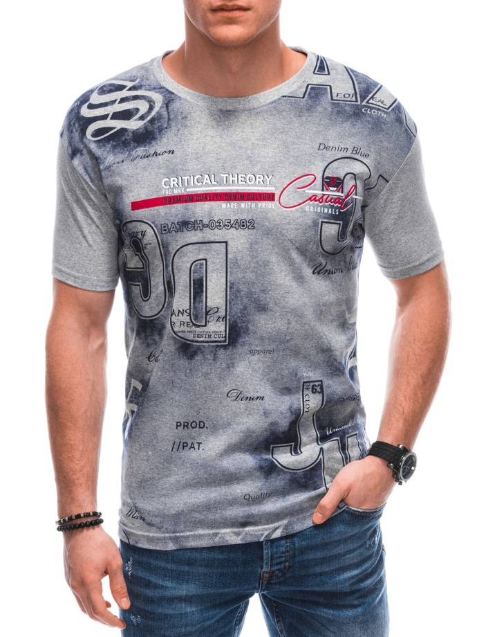 Men's t-shirt S1790 - grey