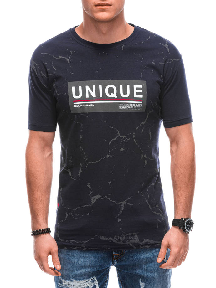 Men's t-shirt S1793 - navy