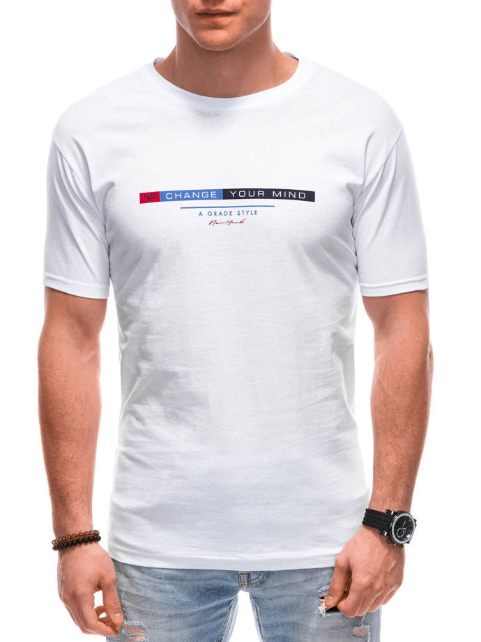 Men's t-shirt S1798 - white